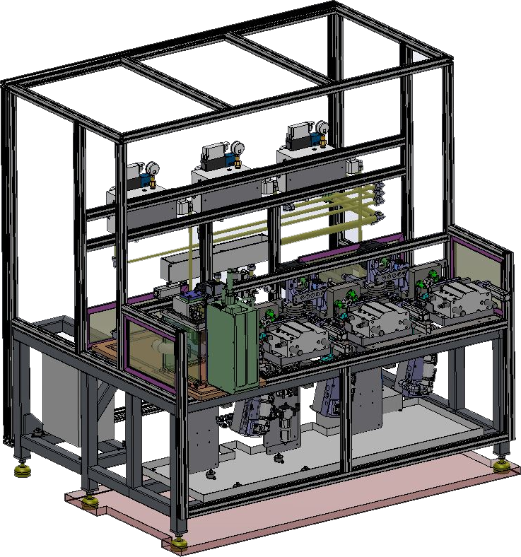 水、油泵装配及检测设备